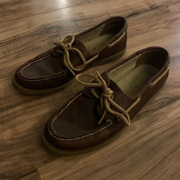 Sperry Top Sider Leather Boat Shoes